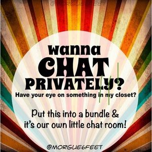 Wanna chat privately?